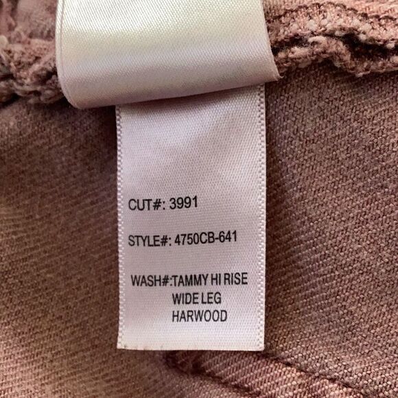 Articles of Society Tammy Hi Rise Wide Leg Jeans Pants Women’s 26 Harwood - Picture 9 of 9